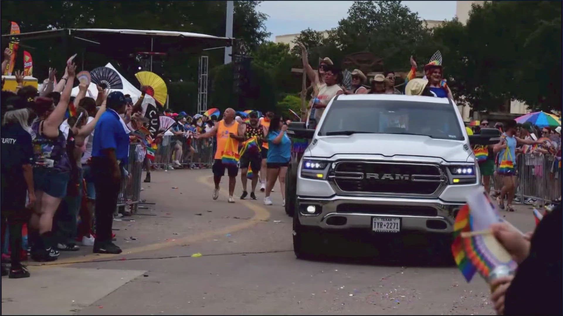 The Dallas Pride Parade was held in Fair Park on June 15, 2025.