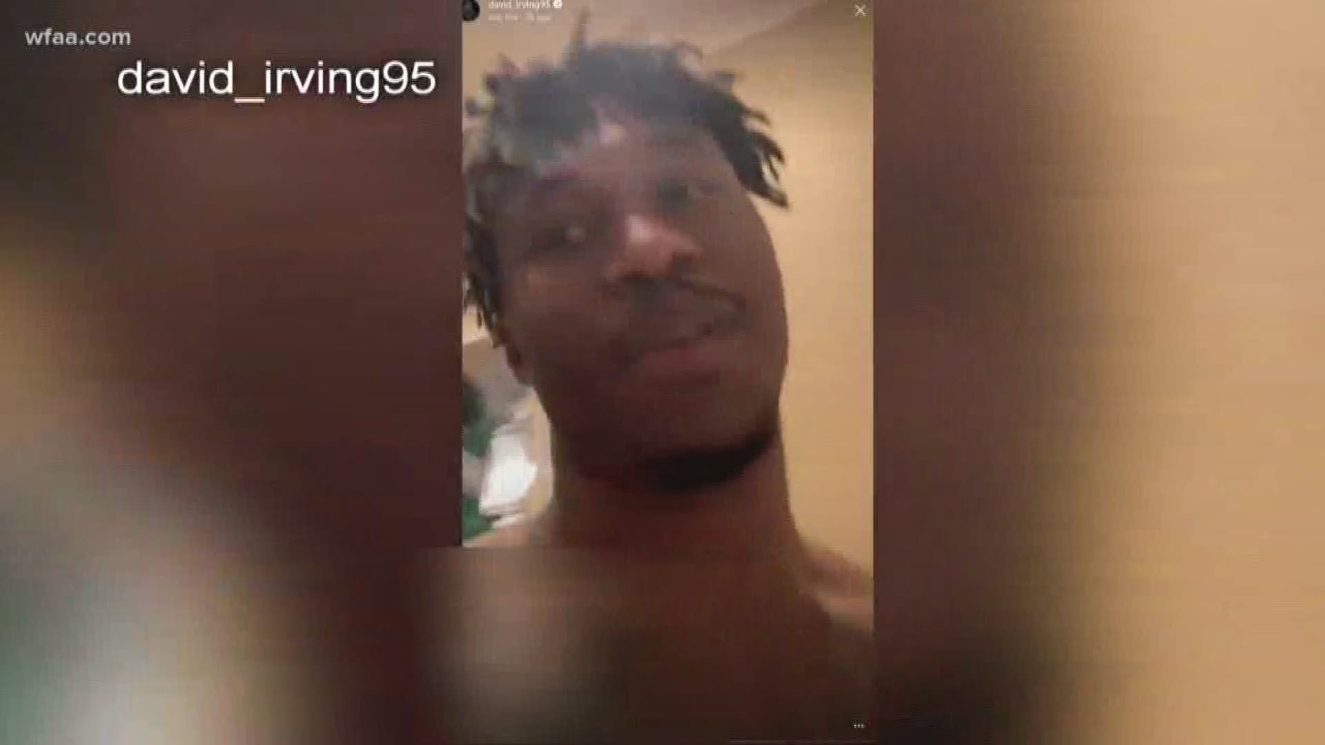 Cowboys' David Irving, while smoking, announces on Instagram Live that he's quitting NFL