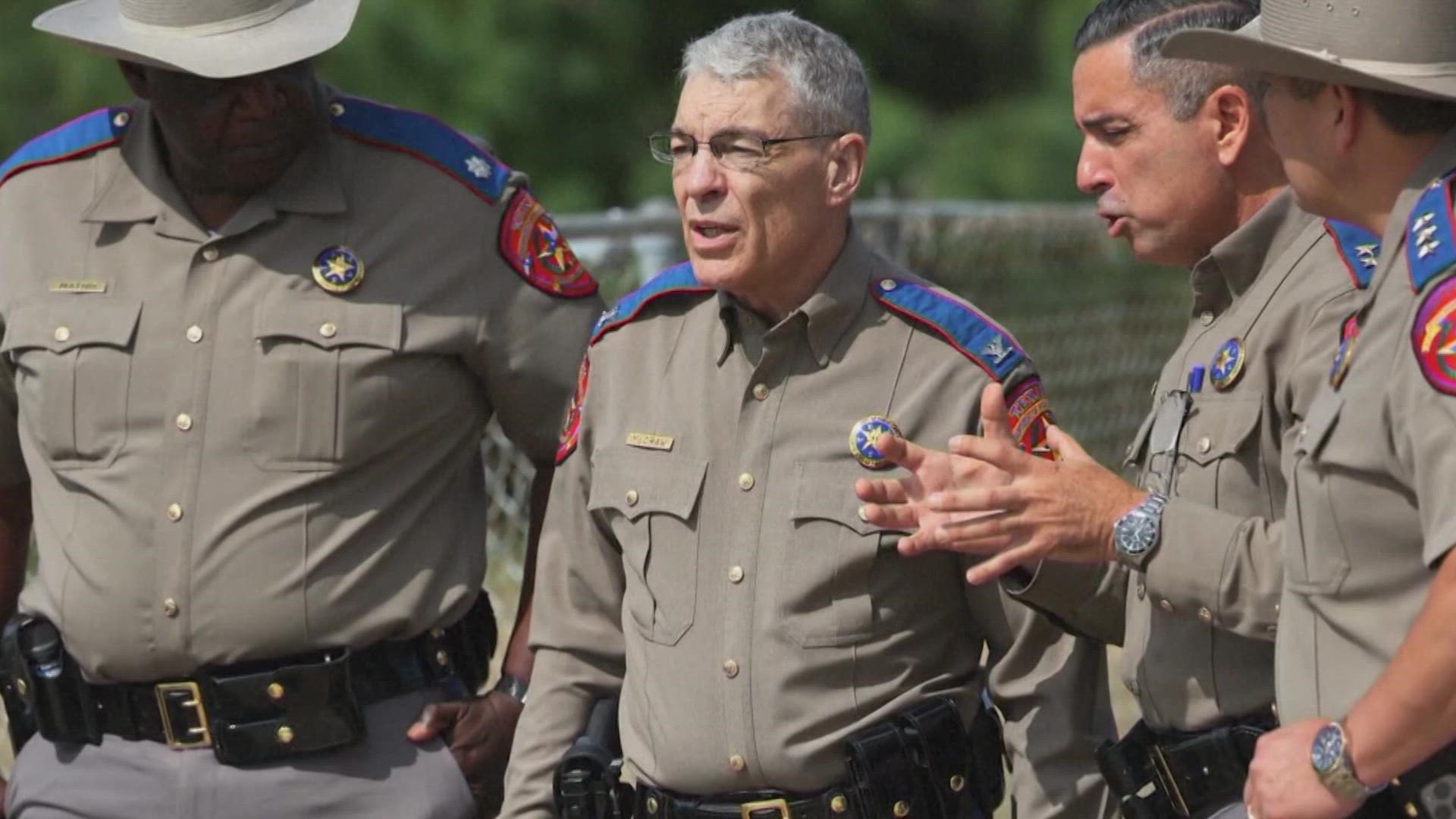 Some the victims' families confronted Texas DPS director Steve McCraw and demanded his resignation, accusing him of lying and not being transparent.
