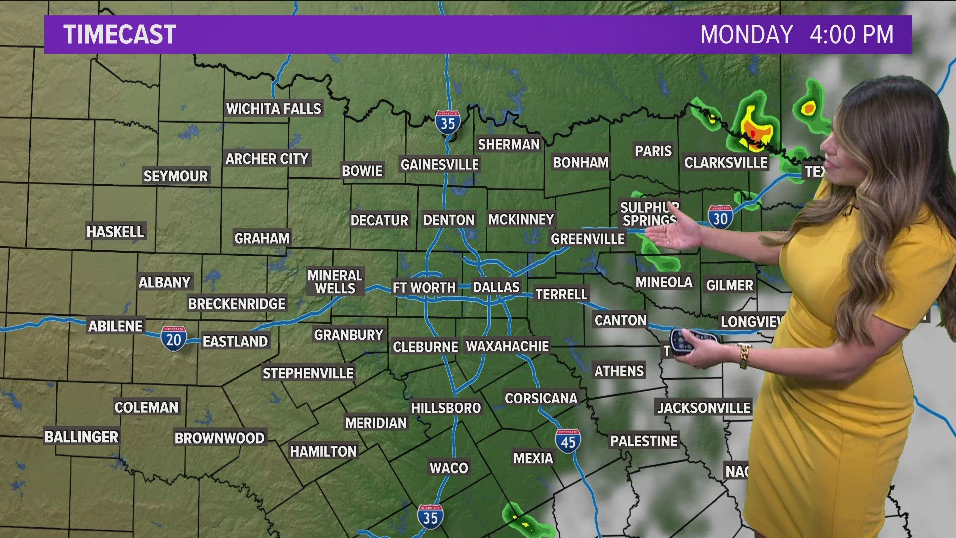 Rain chances return to North Texas  this week.