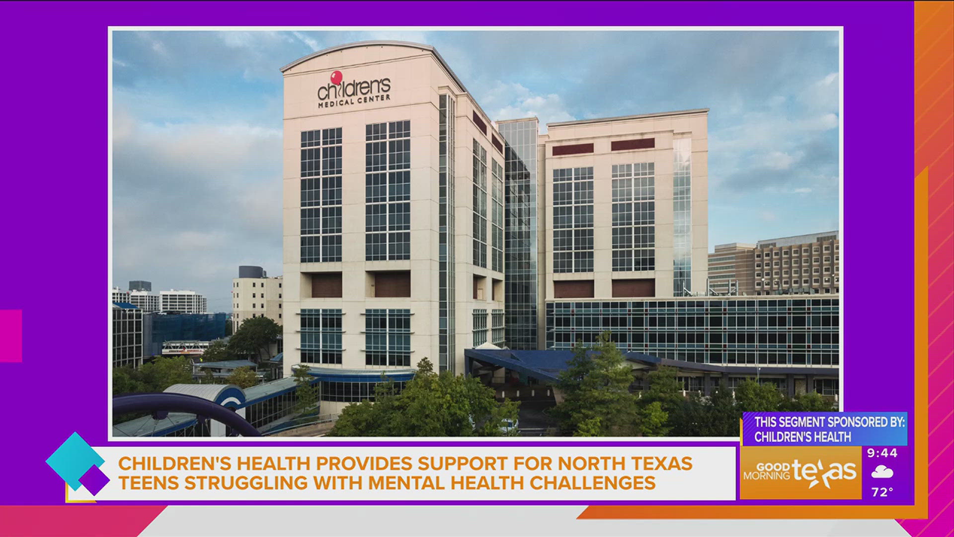Learn more about the SPARC program at Children's Health. This segment is sponsored by Children's Health. Call 214.456.8899 or go to childrens.com for more info.