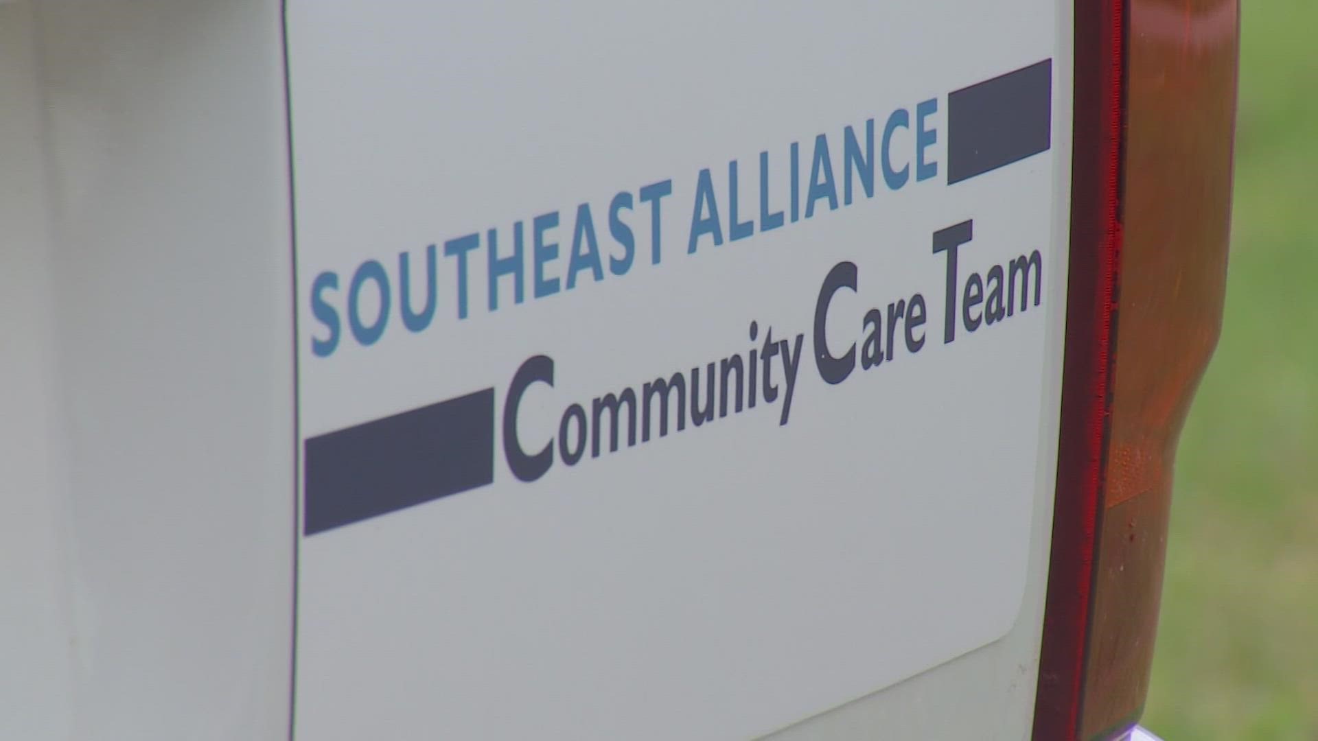 The Southeast Alliance Community Care Team is the first program of its kind in east D-FW, focusing on proving proactive and reactive mental health care