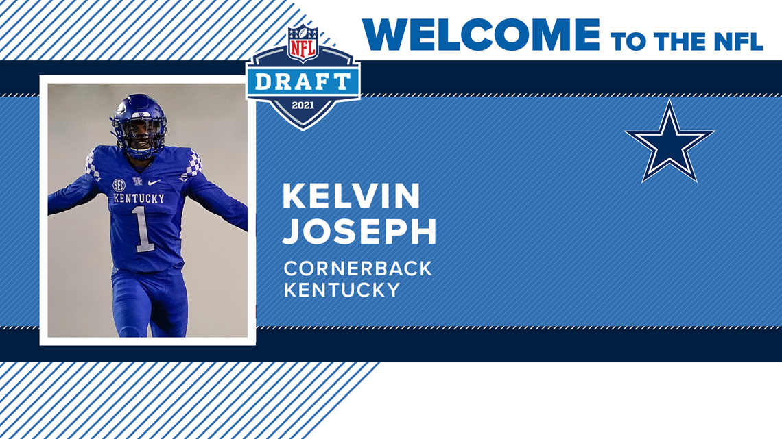 Kentucky CB Kelvin Joseph drafted by the Dallas Cowboys