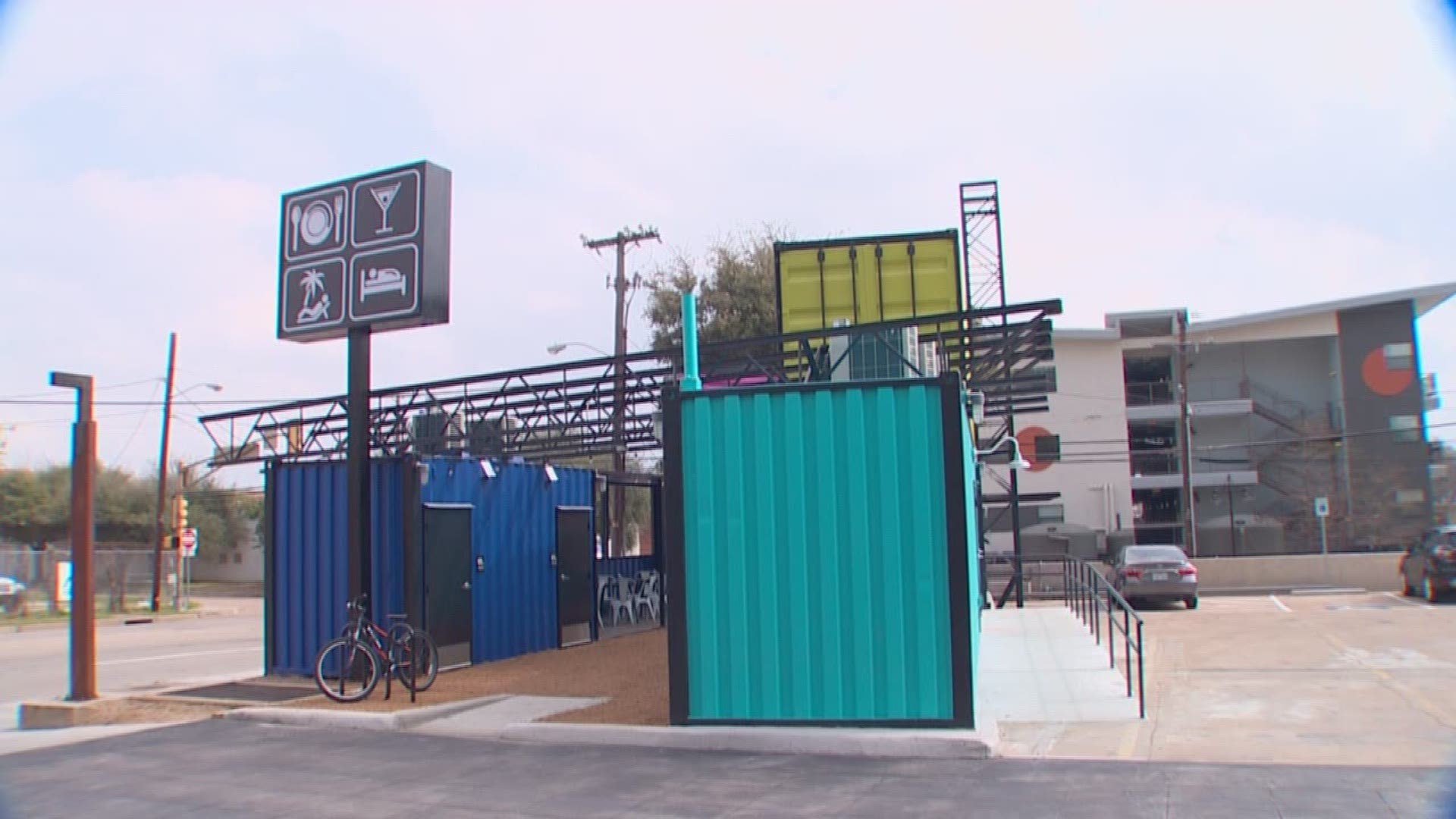 Developer repurposes old shipping containers into new restaurant in The Cedars