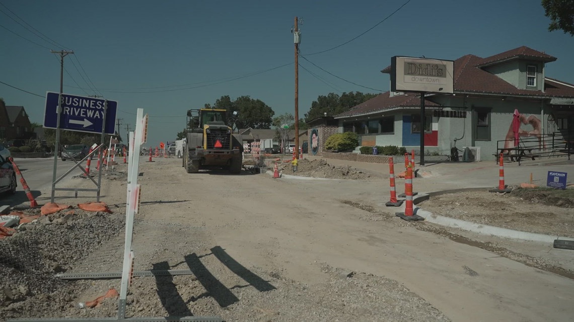 City of Frisco will give businesses in the Rail District $500k as construction continues