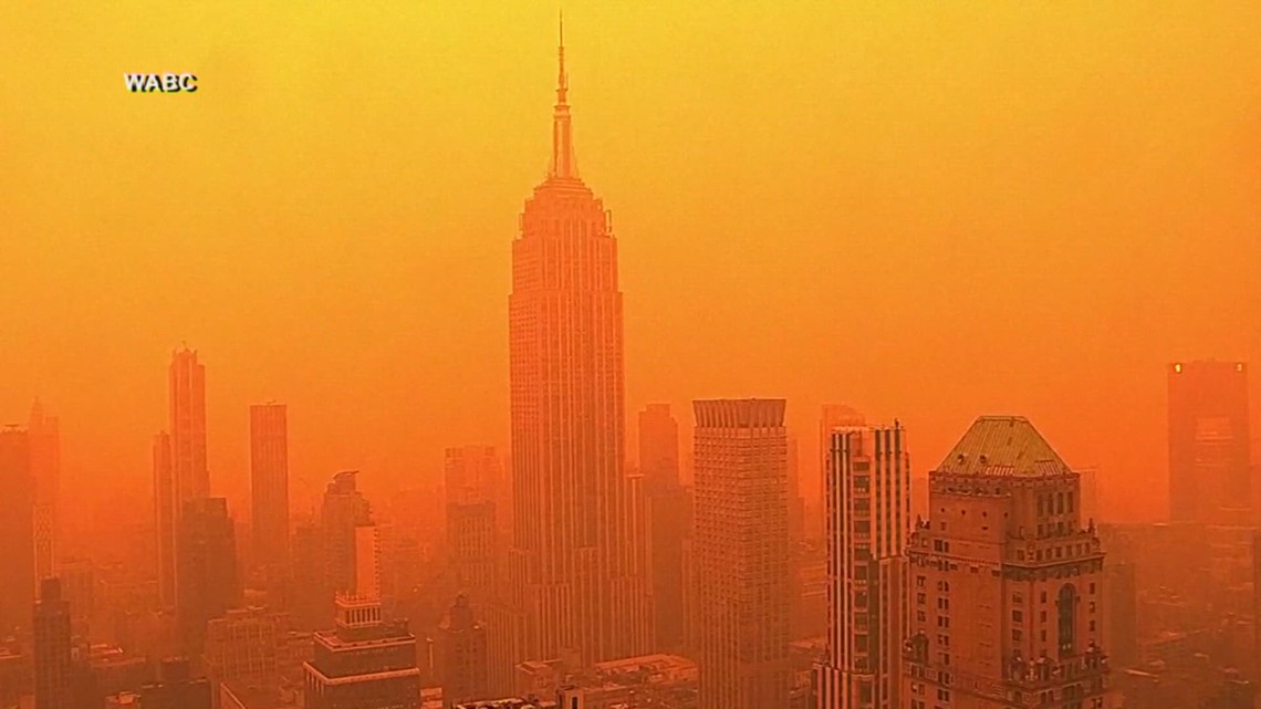 Wildfire smoke causes dangerous air quality to parts of America | wfaa.com