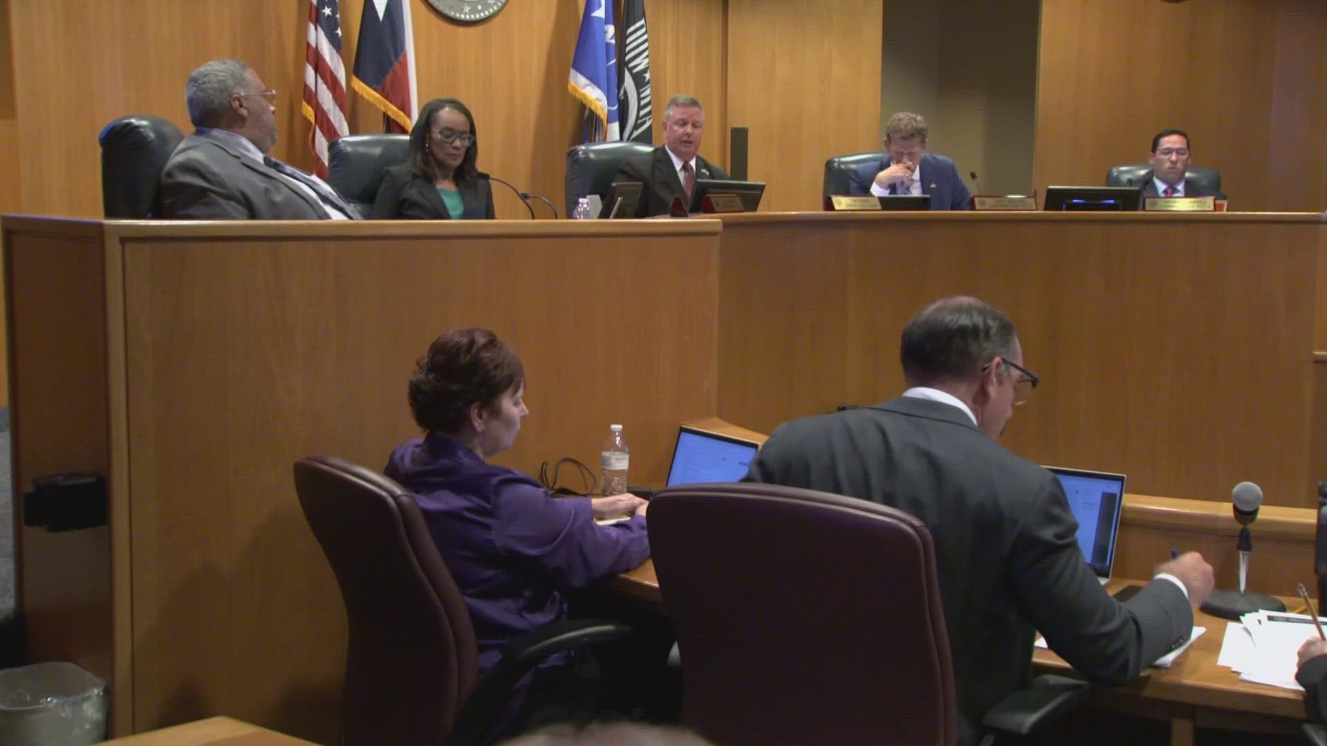 Tarrant County Commissioners approved the new maps Tuesday. 