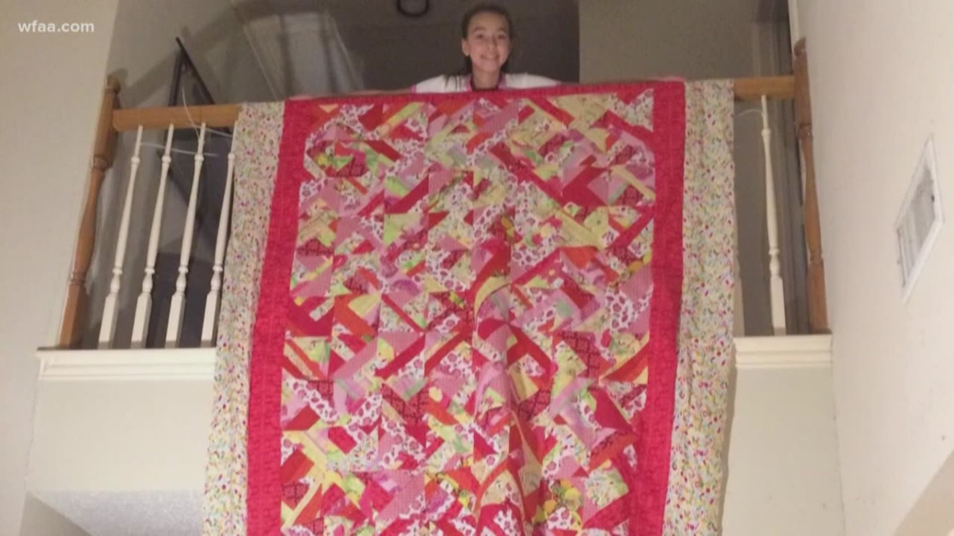 Thieves steal prize-winning quilts