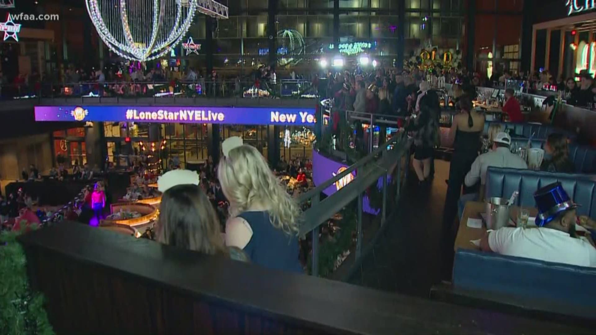 live new year's eve countdown texas