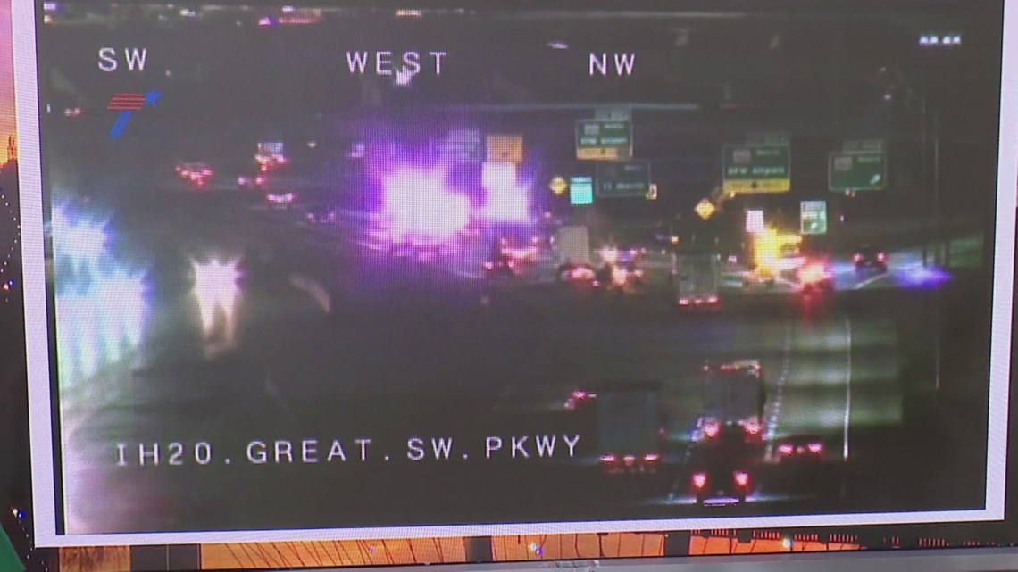 Arlington, Texas: Fatal crash shuts down lanes of Interstate 20 | wfaa.com – WFAA.com