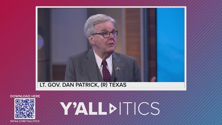Y'all-itics: Texas Lt. Governor on priorities ahead of Texas legislative session