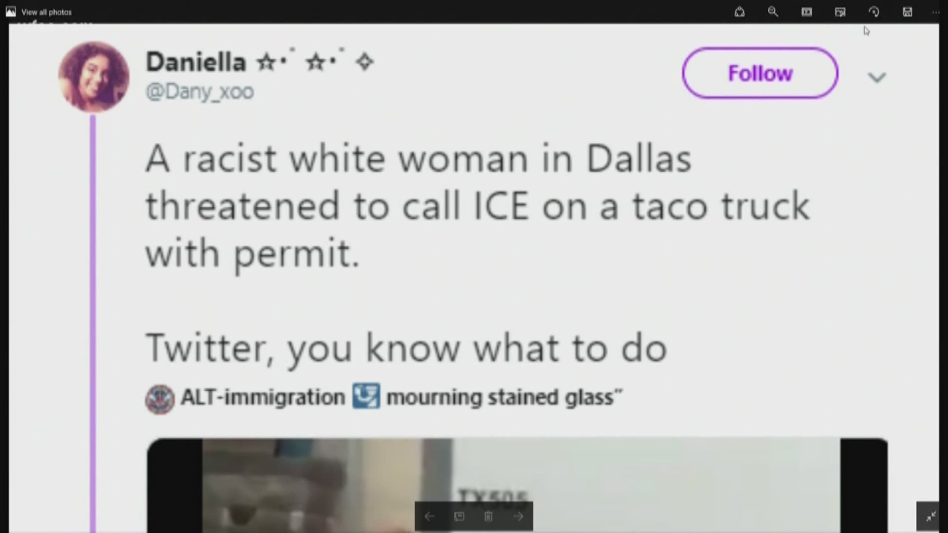 The Dallas woman's threat to "call ICE" on taco truck vendors was spread by a Russian disinformation campaign.