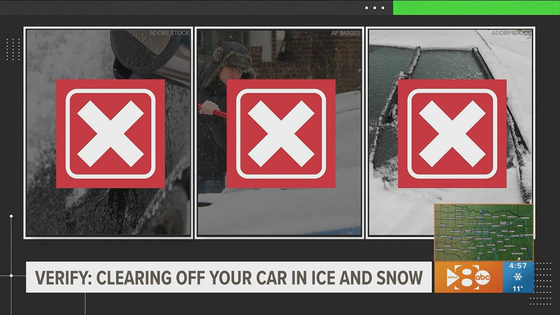VERIFY: How NOT to de-ice your car | wfaa.com