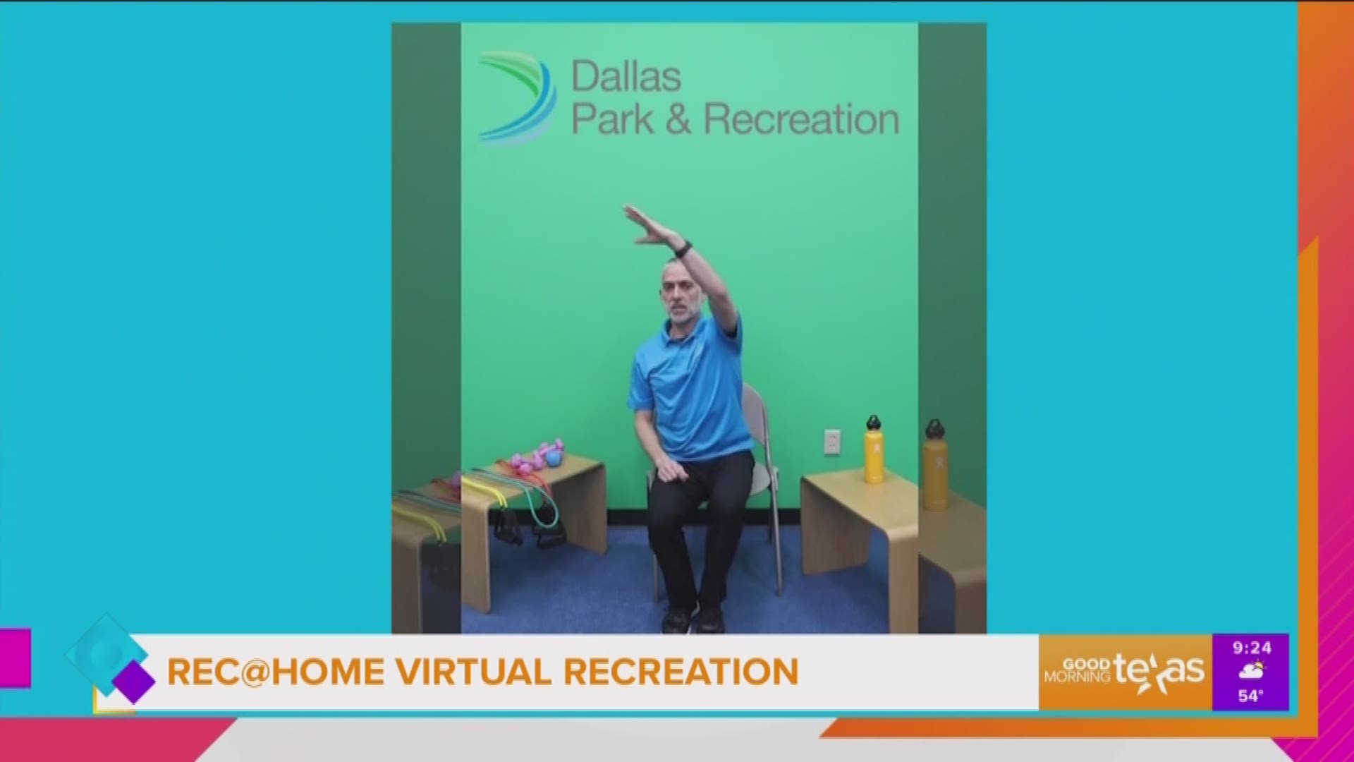 Everyone can access Rec@Home virtual recreation at DallasParks.org and click on Rec@Home.  You can also follow them @DallasParkRec.
