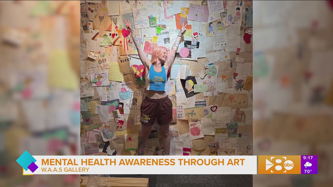 Overcoming Hurdles: Mental health awareness through art | wfaa.com