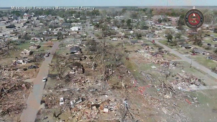 Deadly severe storms, tornados ravage parts of the South