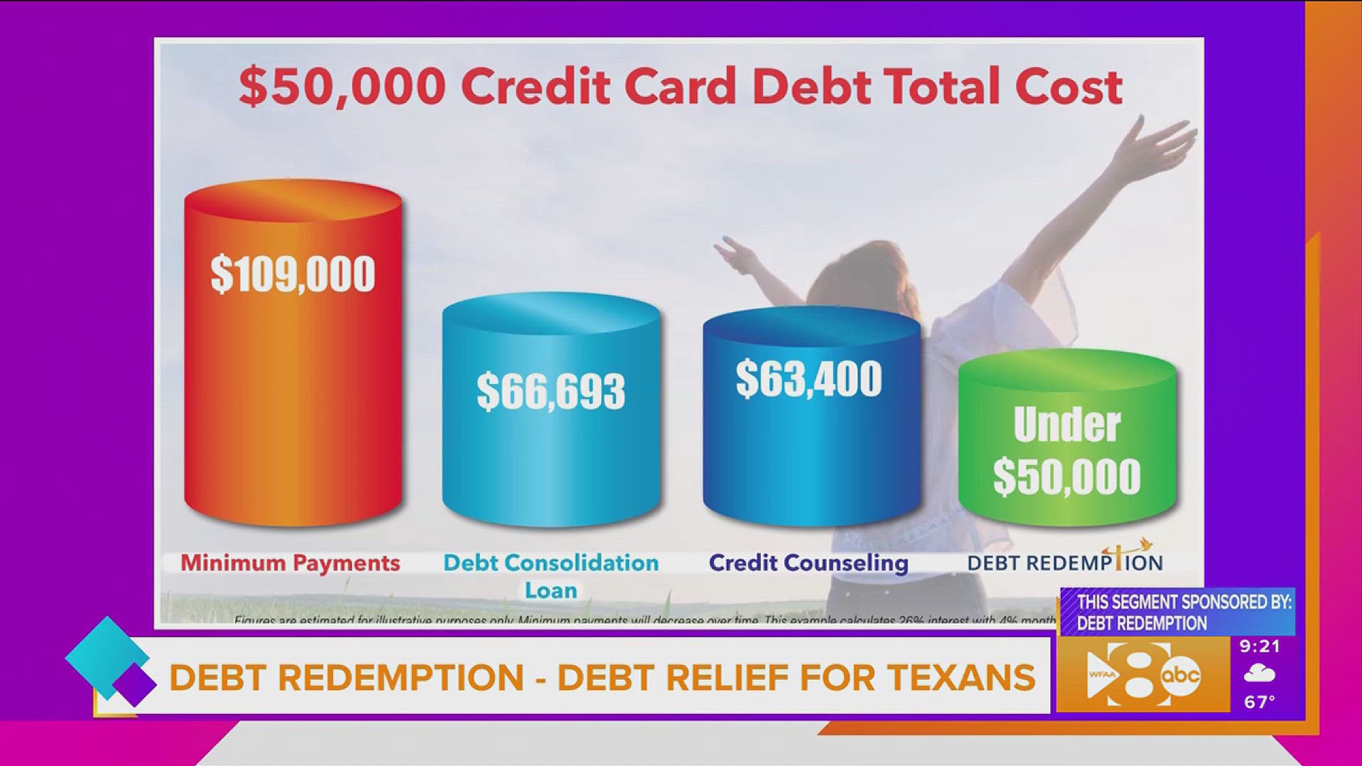 This segment is sponsored by: Debt Redemption.