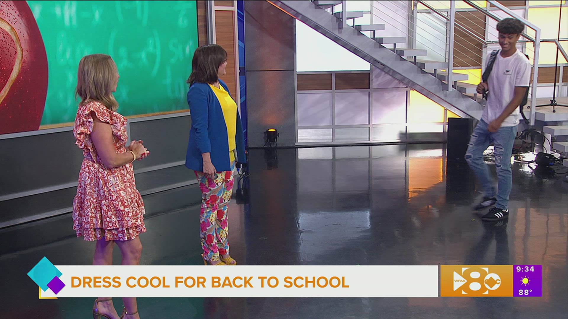 Holly Quartaro of Galleria Dallas brings dress code and hot weather friendly back to school fashions