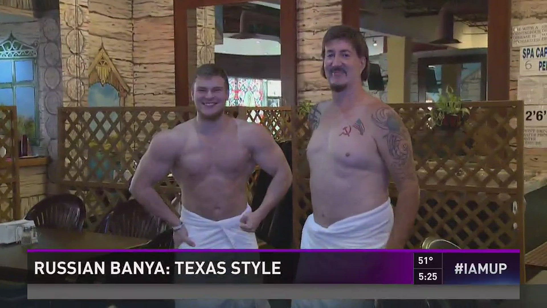 Weird Wednesday: Russian Banya, Texas style