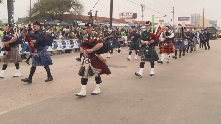 42nd Annual St. Patrick's Day Parade marches through Dallas