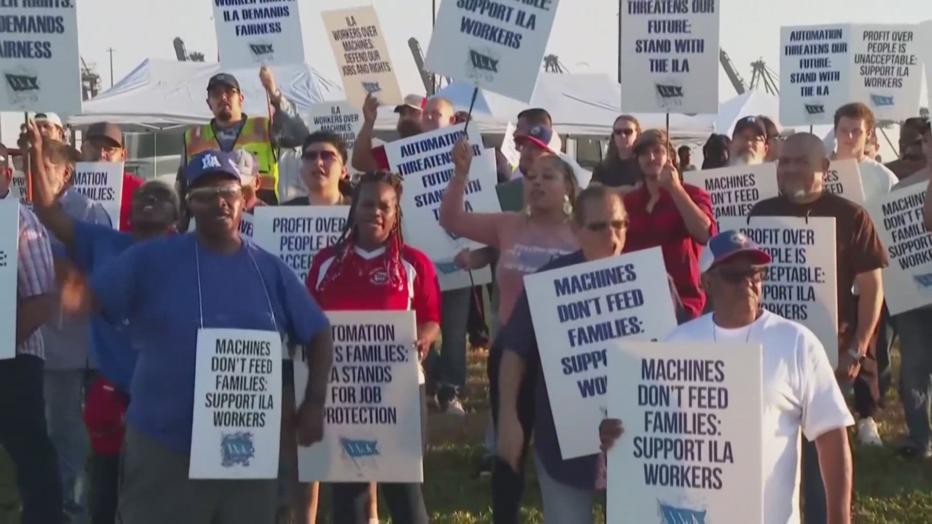 Some progress was reported in talks late Monday, but the union went on strike anyway.