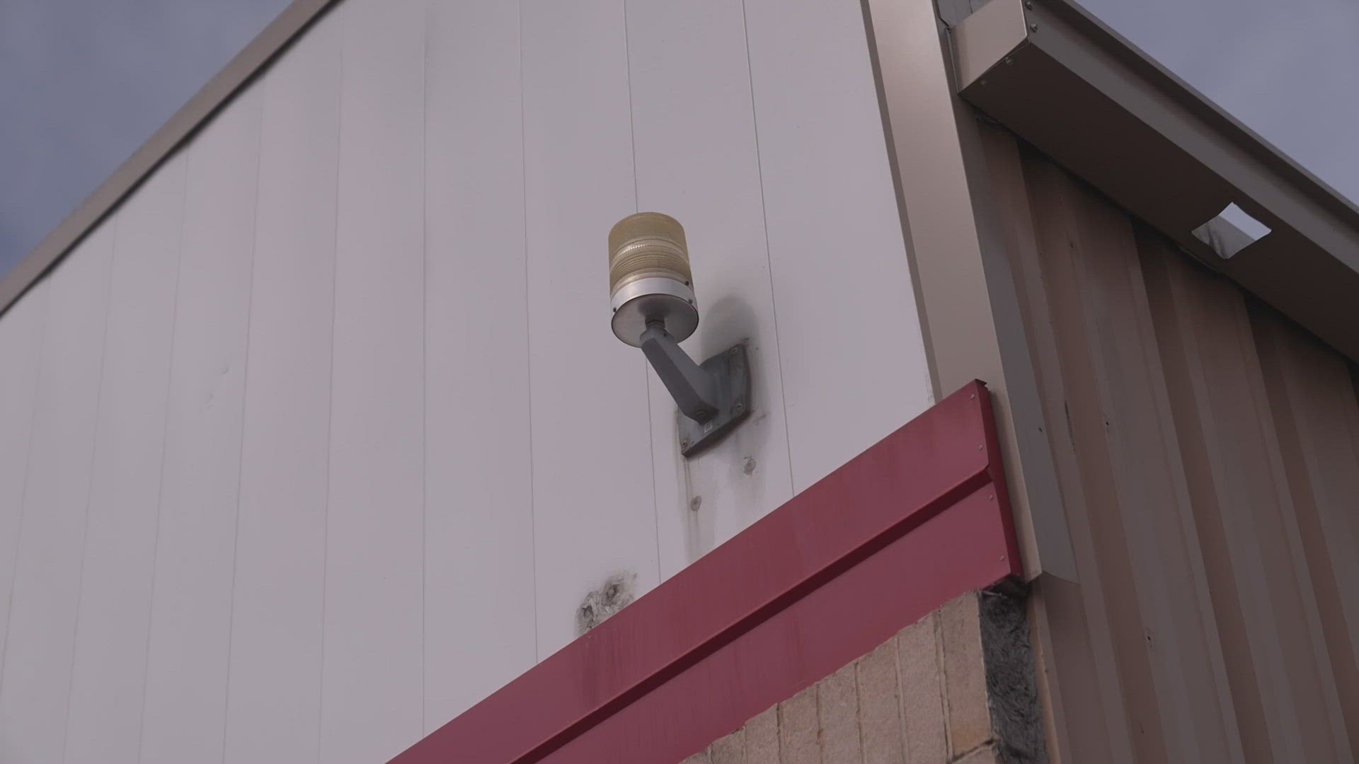 Residents report that the alarm has been going since Friday morning. 