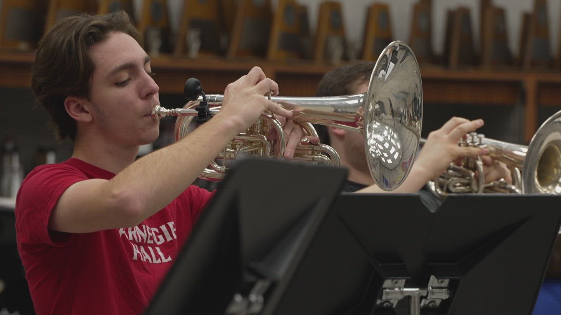 The opportunity came just as the band was planning a tribute to the Grapevine High School alumnus.