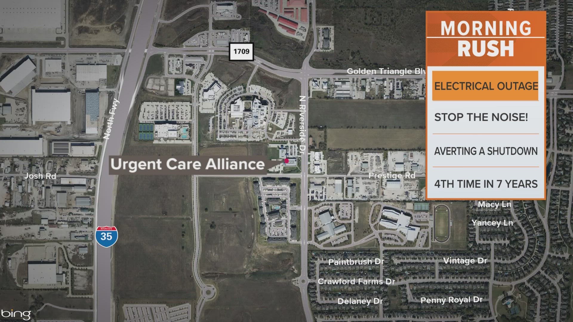 The closest Cook Children's Urgent Care to the Alliance location is on West Pulaski Street in Fort Worth.