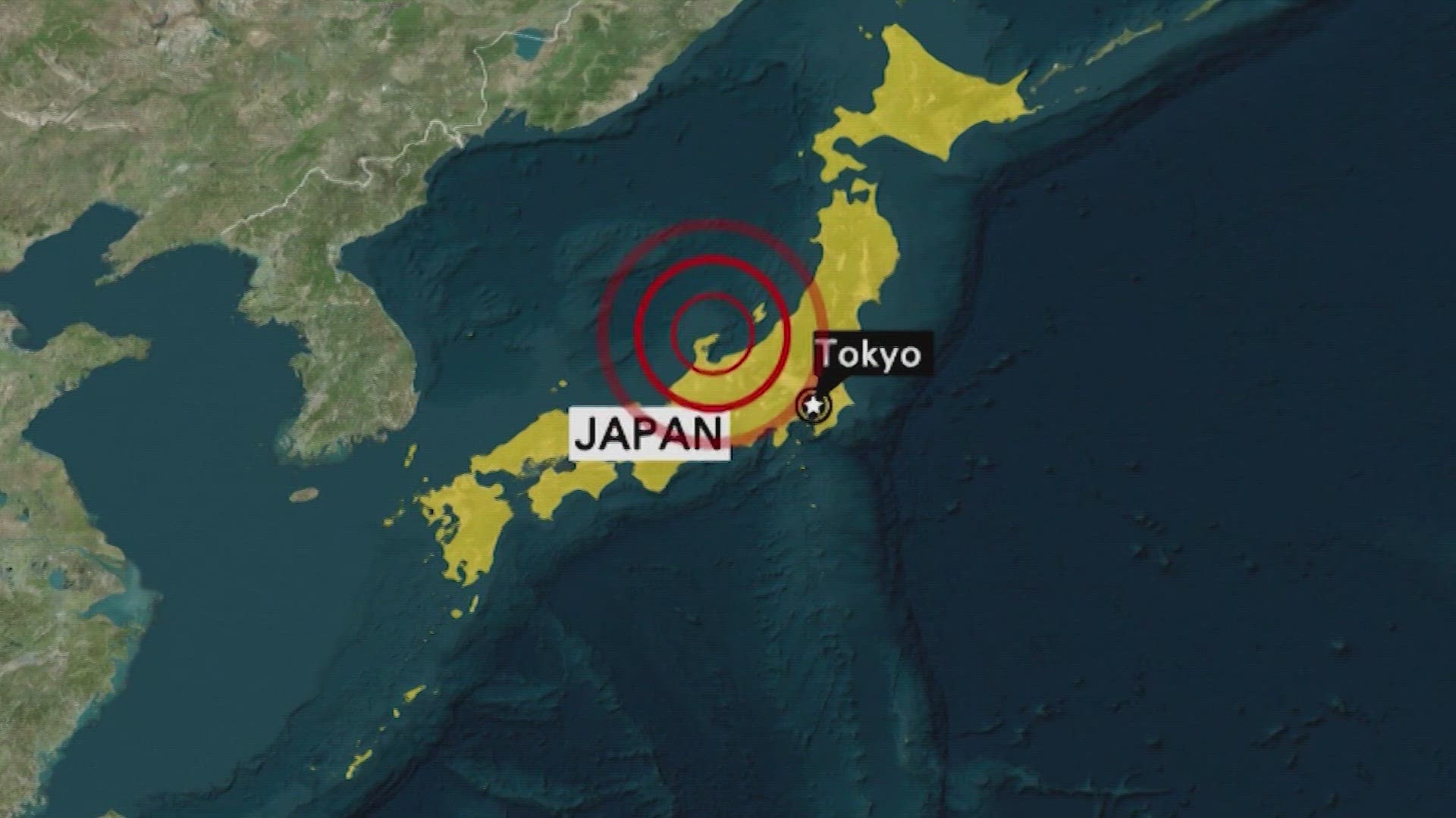 Officials say 48 people were confirmed dead in Ishikawa and 16 others were seriously injured.