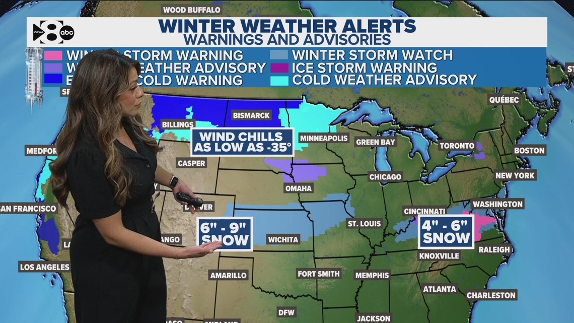 Winter storm pummels parts of the North East | wfaa.com