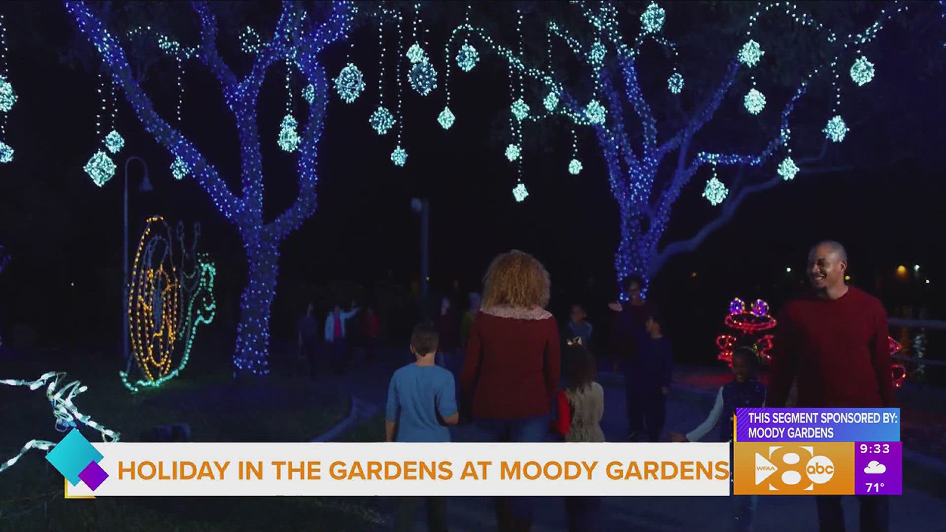 This segment is sponsored by: Moody Gardens