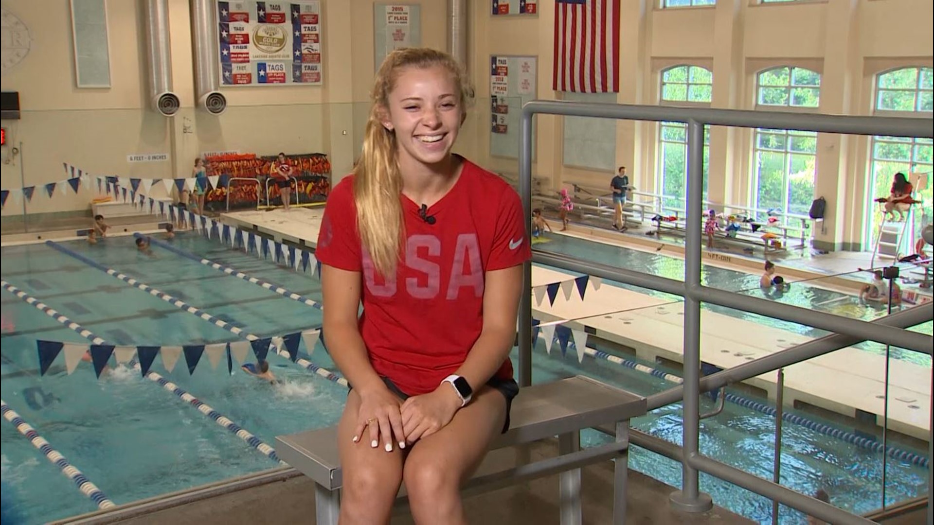 Hailey Hernandez is the youngest female diver going to Tokyo for Team USA at age 18, according to Team USA.