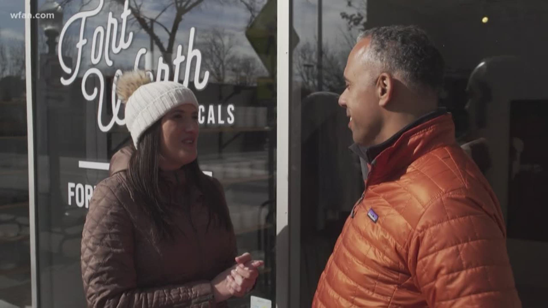 WFAA anchor Chris Lawrence takes a trip to Fort Worth with Lauren Zakalik