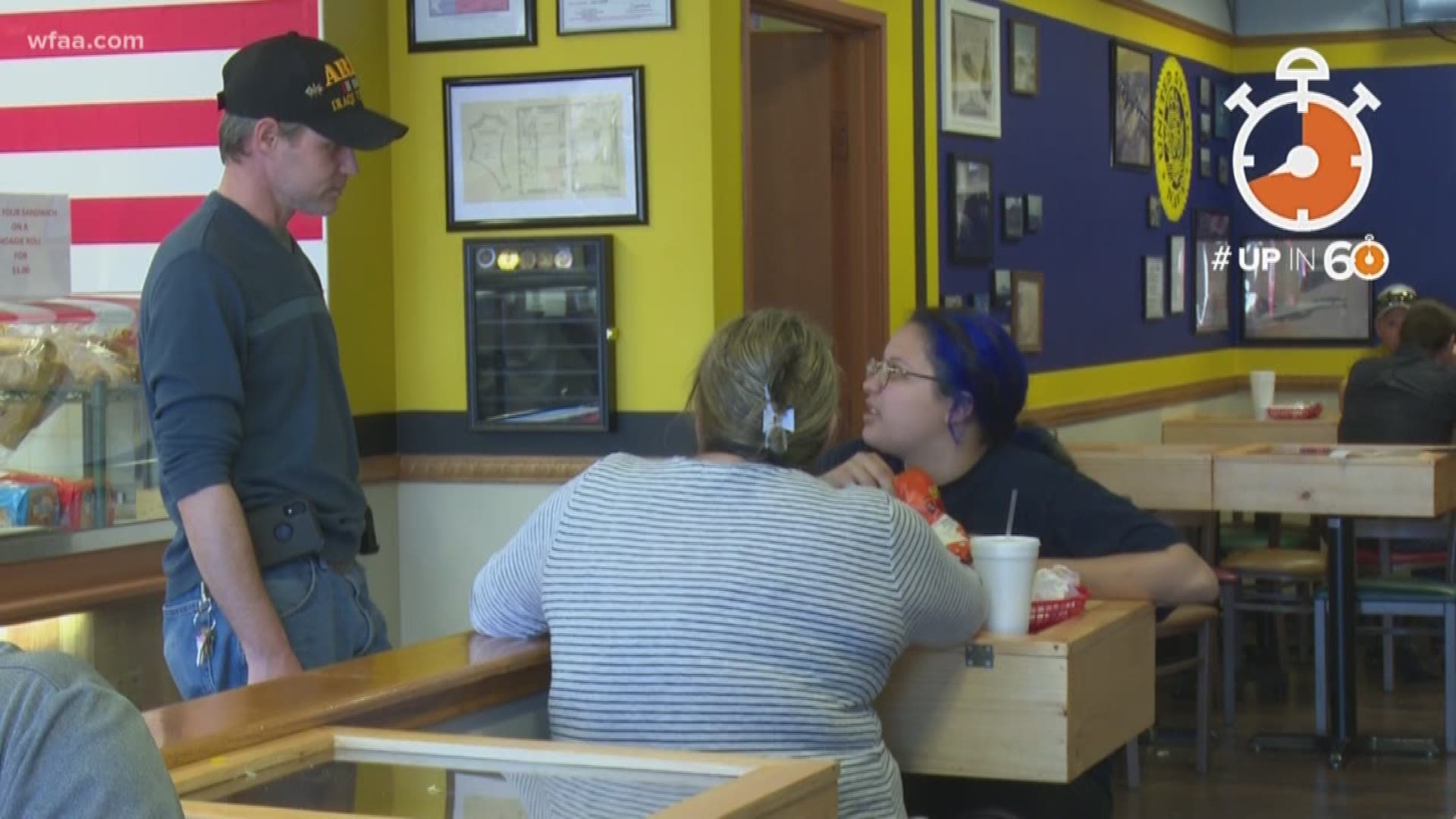 After being a homeless vet himself, the owner opened Patriot Sandwich Company to raise funds supporting others.