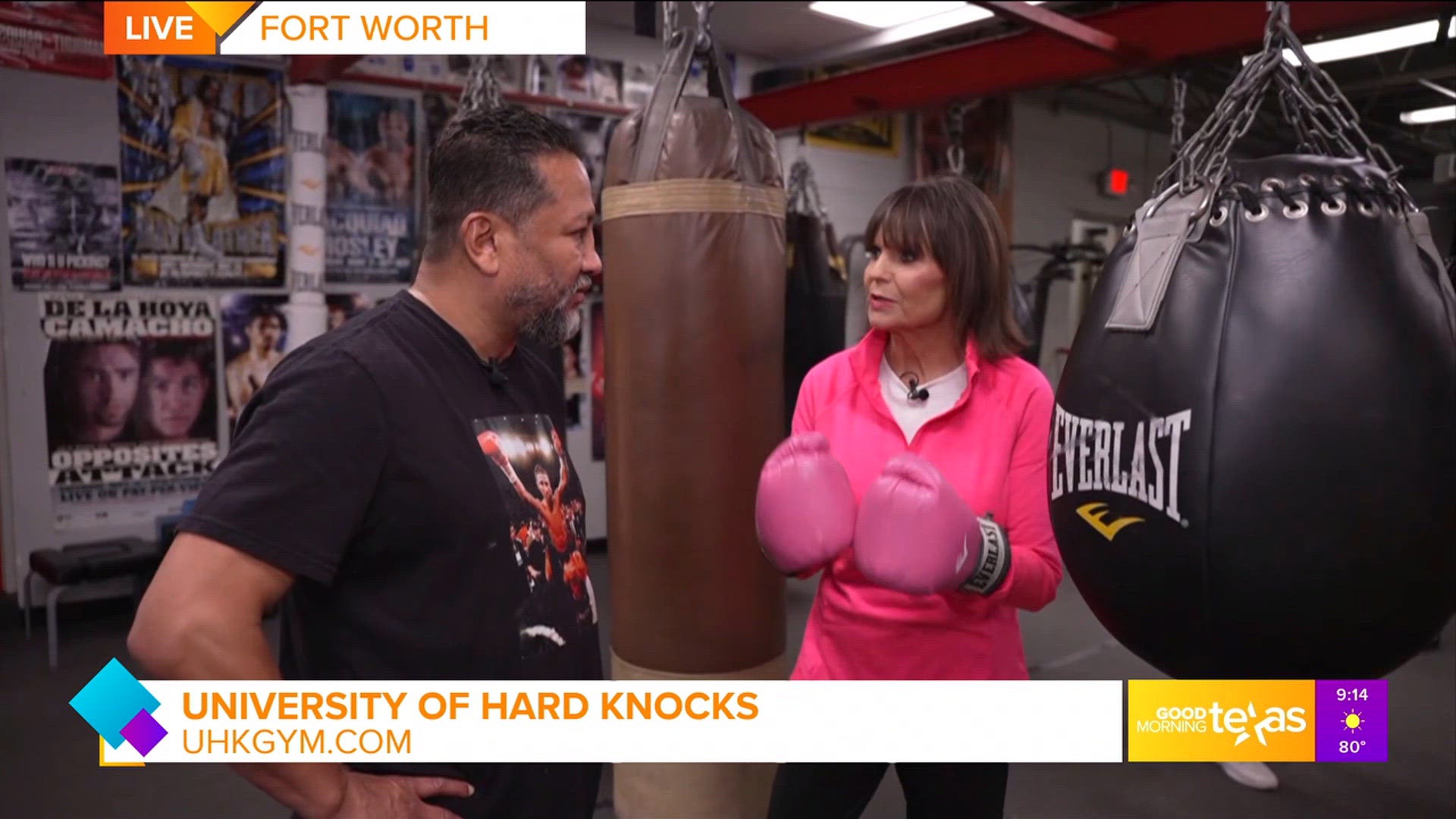 Paulie Ayala with University of Hard Knocks shares how they're helping North Texans throw a counter-punch against Breast Cancer.