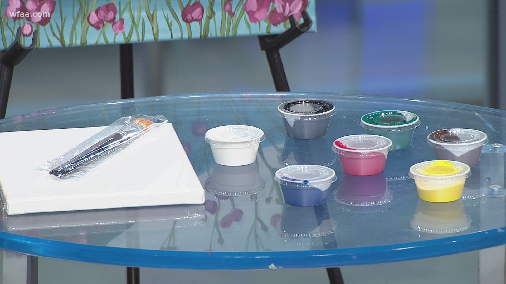 This local painting business is working to help people tap into their zen with a new collection that's available in-studio, virtually or as a take-home kit.