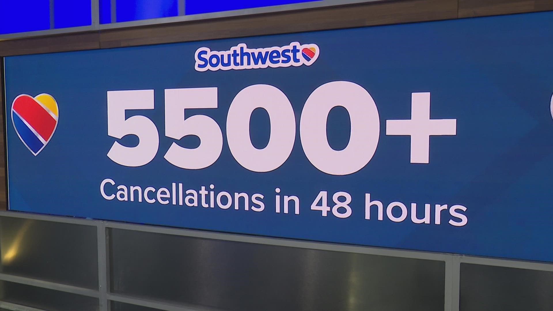 Amid Southwest cancellations, how are other airlines doing?