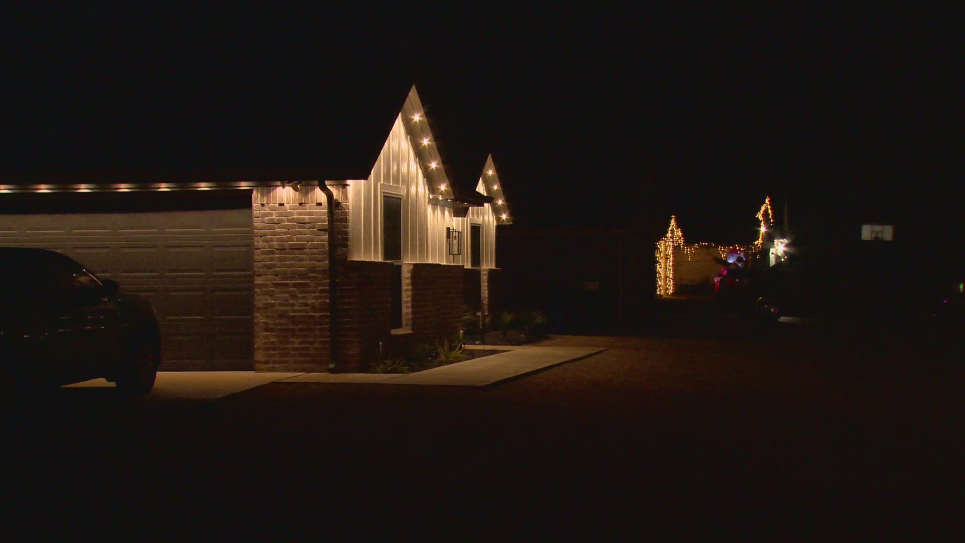 Police said they responded to a home in the 200 block of Poinsettia Drive shortly before 7:30 p.m. and found a man and woman dead in the home.