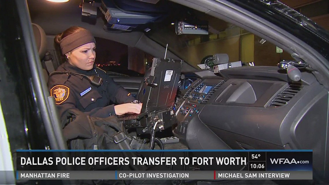 Dallas police officers transferring to Fort Worth | wfaa.com