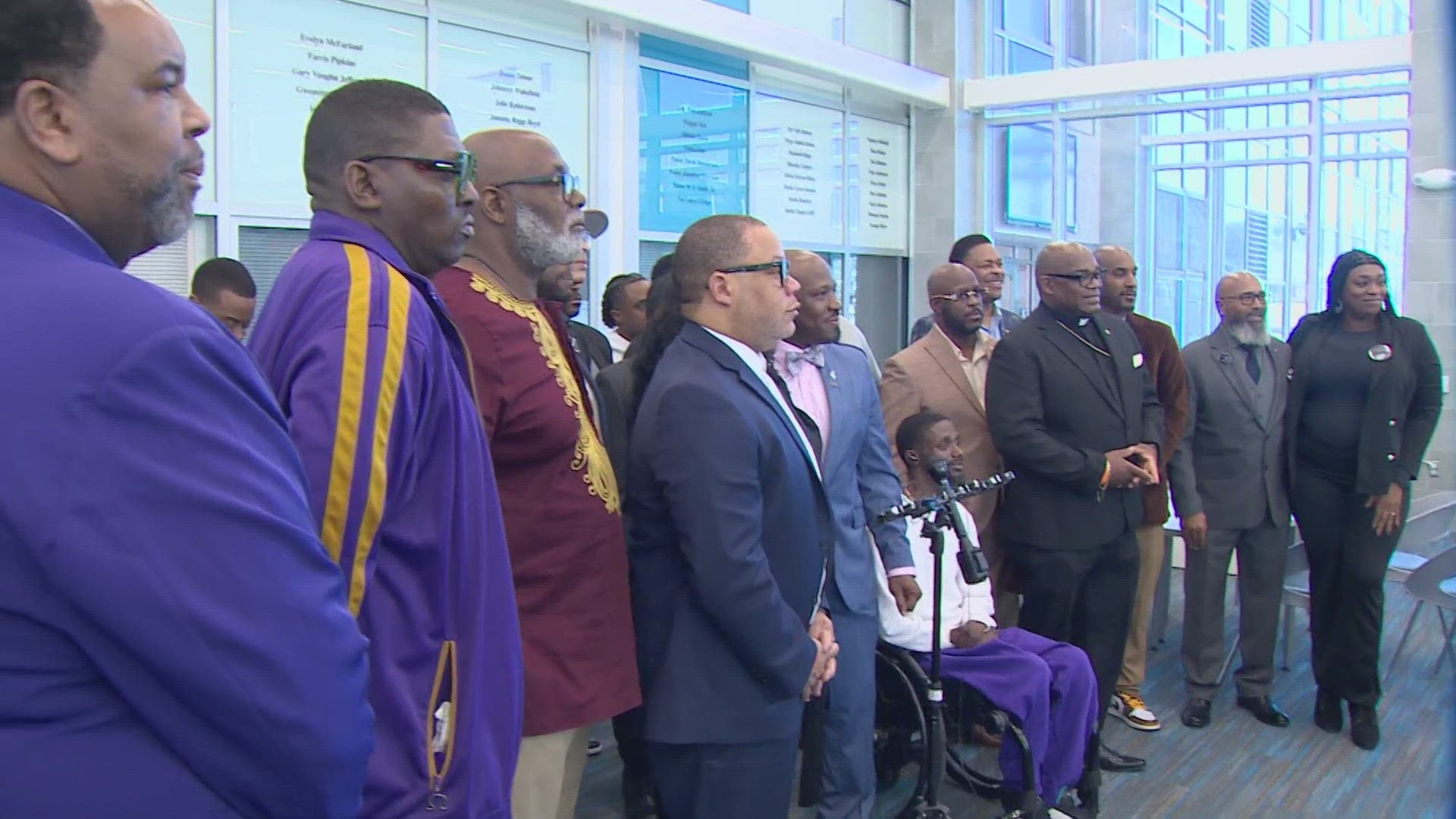 The event featured panelists including state Sen. Royce West and civil rights attorney Lee Merritt discussion topics including mental health.