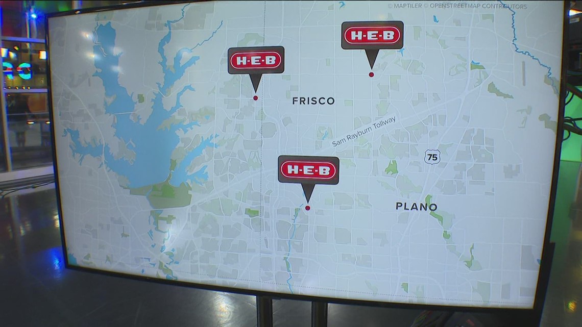 H-E-B is finally coming to Dallas-Fort Worth, with three new locations ...