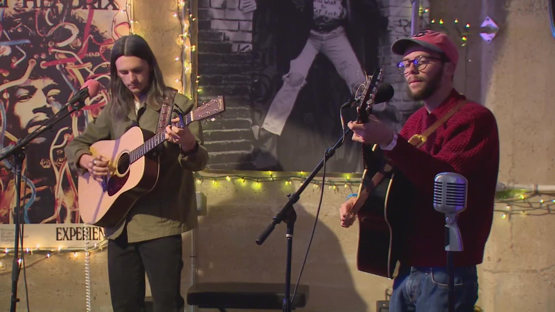 A full lineup of musicians hit the stage Saturday night at Opening Bell Coffee.