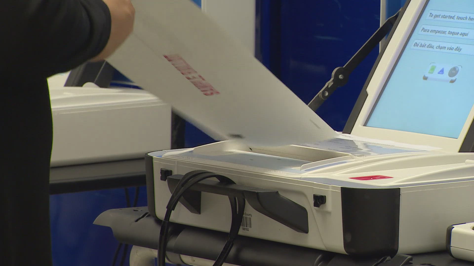 Polls are set to close at 7 p.m. Tuesday night.