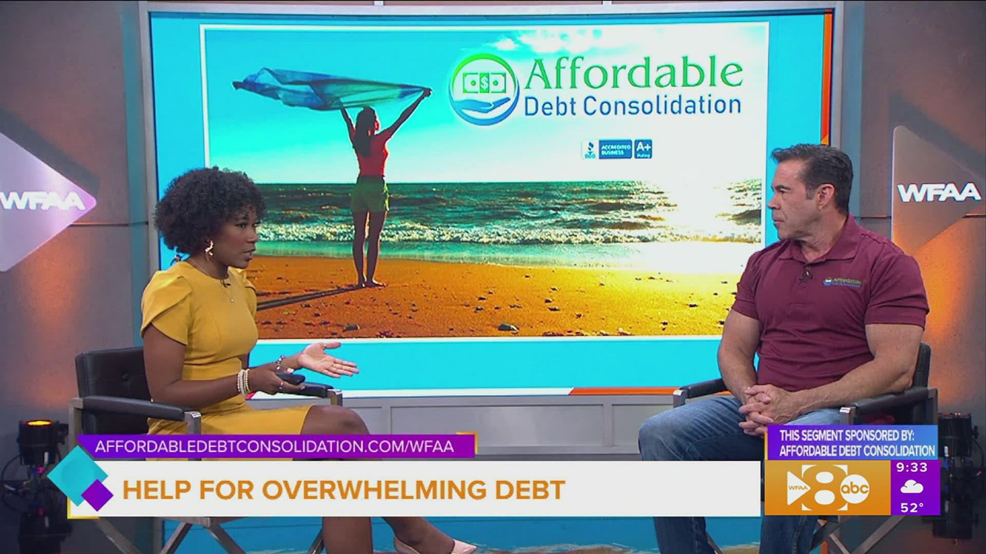 This segment is sponsored by: Affordable Debt Consolidation