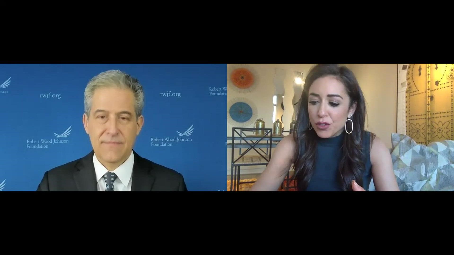 Sonia Azad breaks talks to Dr. Richard Besser about the state of the pandemic and vaccinations in the U.S.