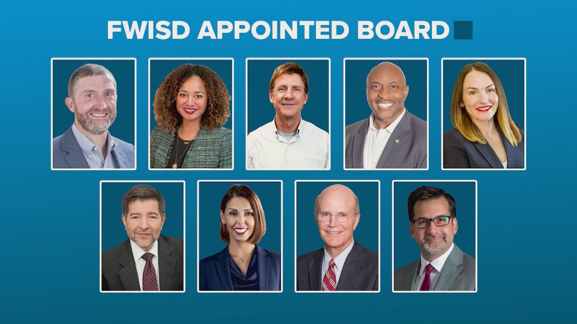 Fort Worth ISD's newly appointed board will meet for the first time ...