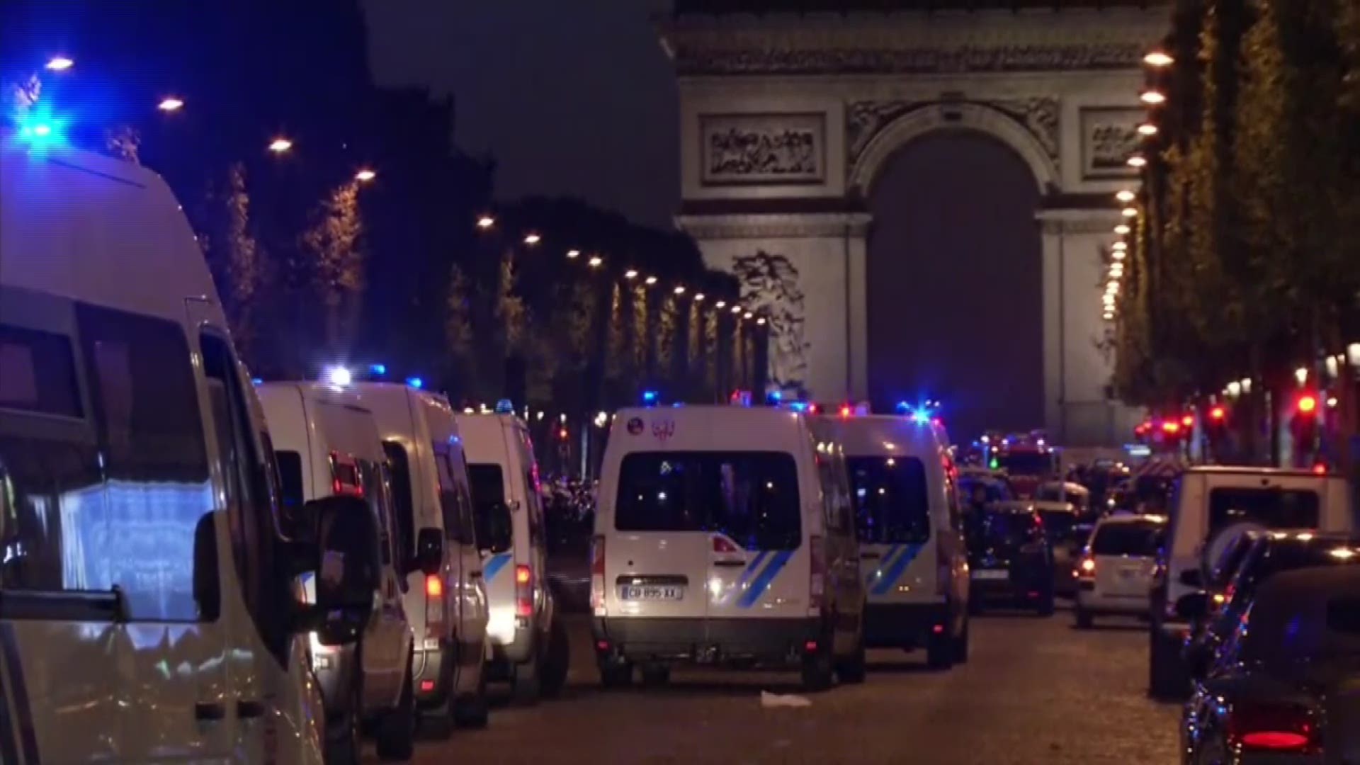 RAW: Video from the shooting scene in Paris