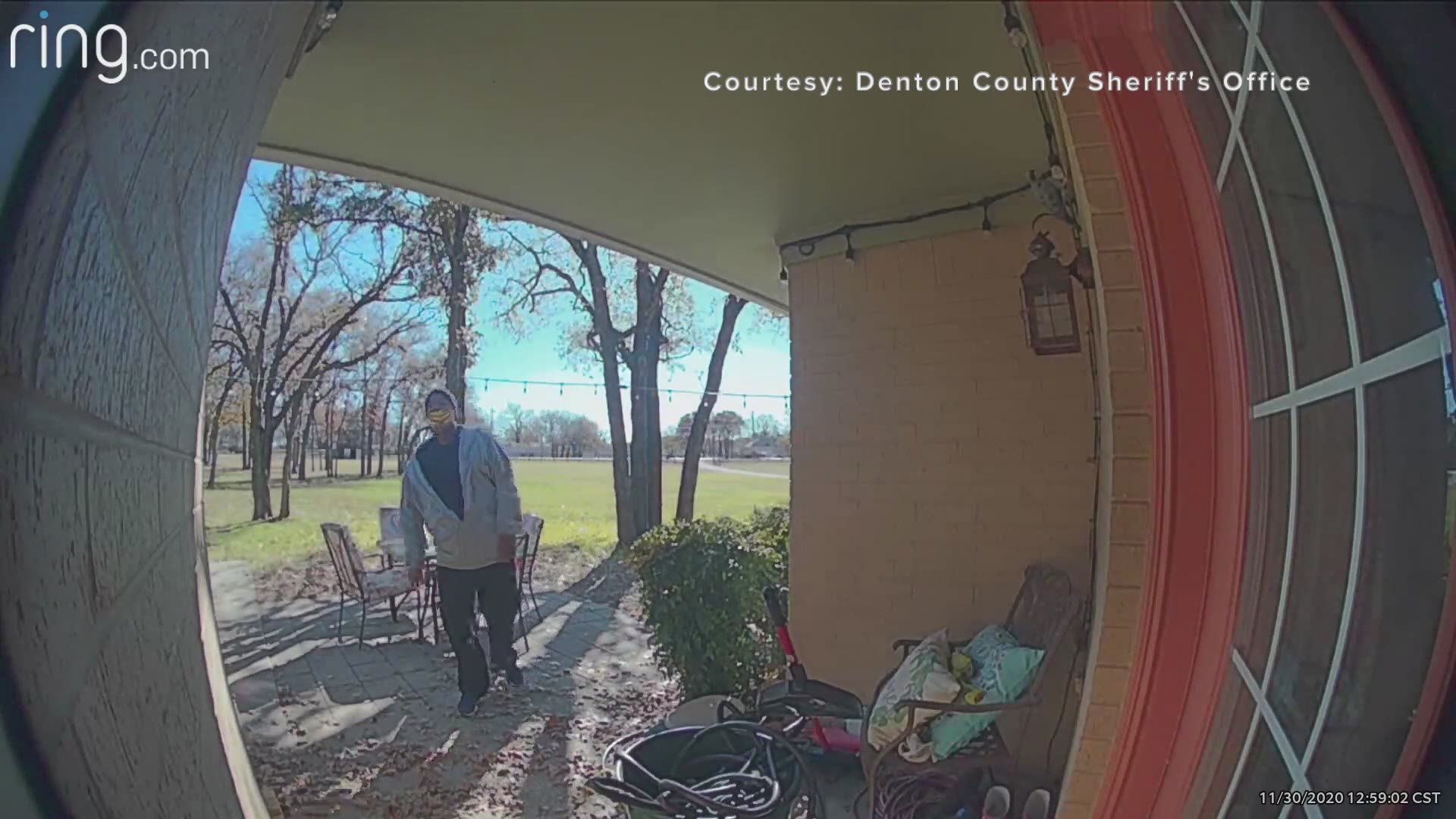 Authorities say at least three homes were burglarized between 11 a.m. and 1:30 p.m. on Nov. 30.