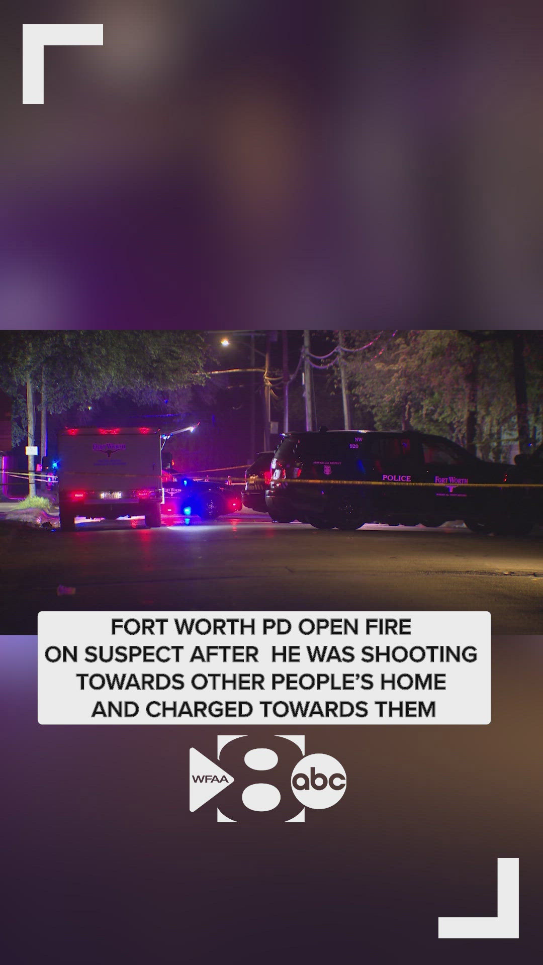 Fort Worth Police are investigating a shooting | wfaa.com