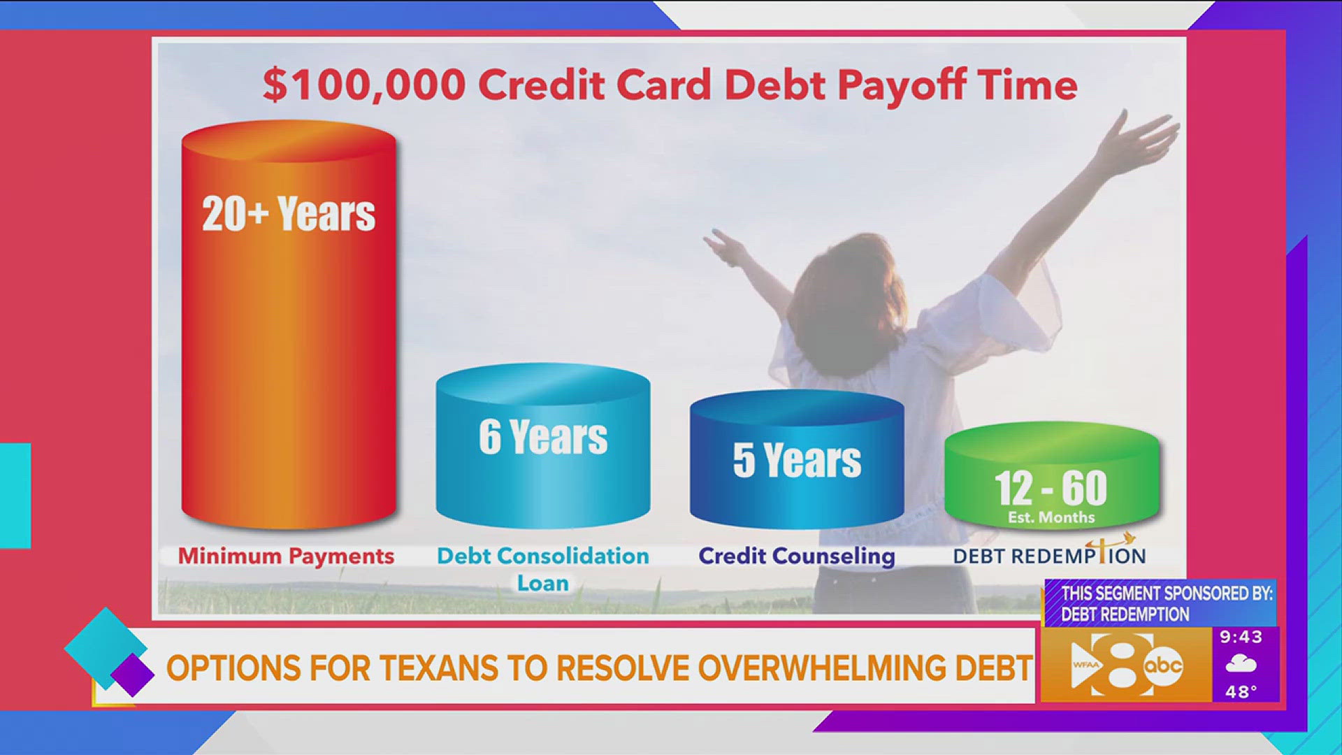 This segment is sponsored: Debt Redemption